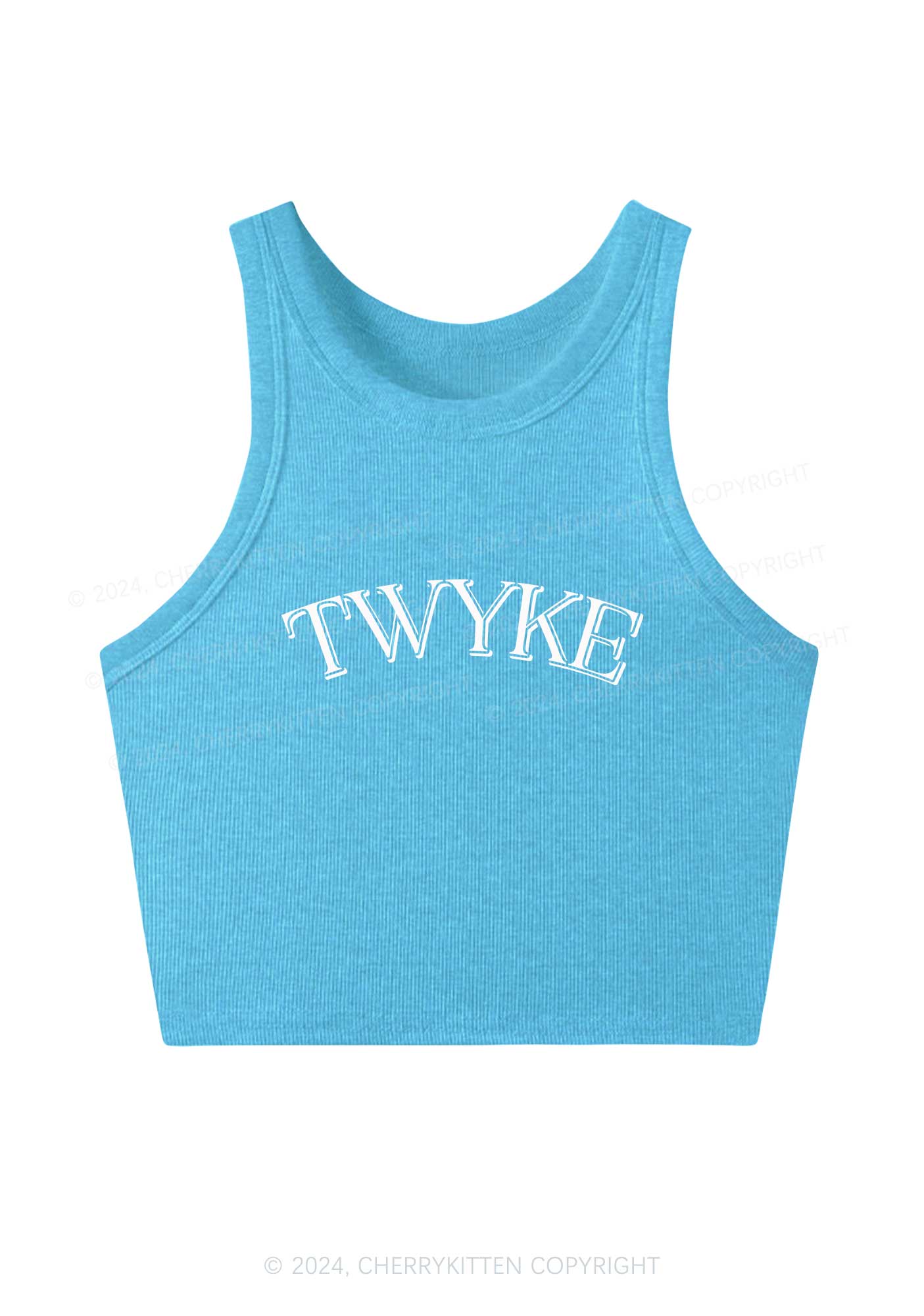 TWYKE Y2K Crop Tank Top Cherrykitten