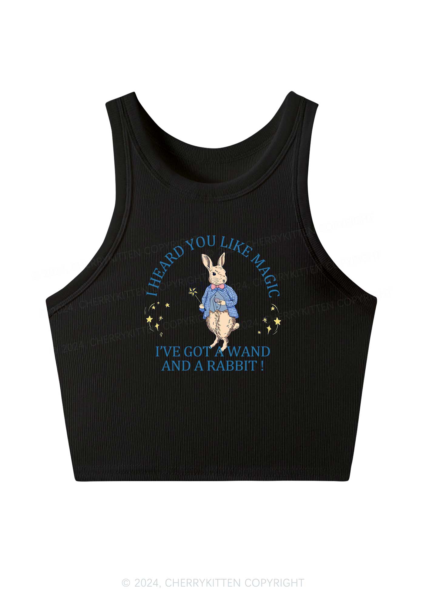 Y2K Kawaii Japanese Bunny outlet Print Tank