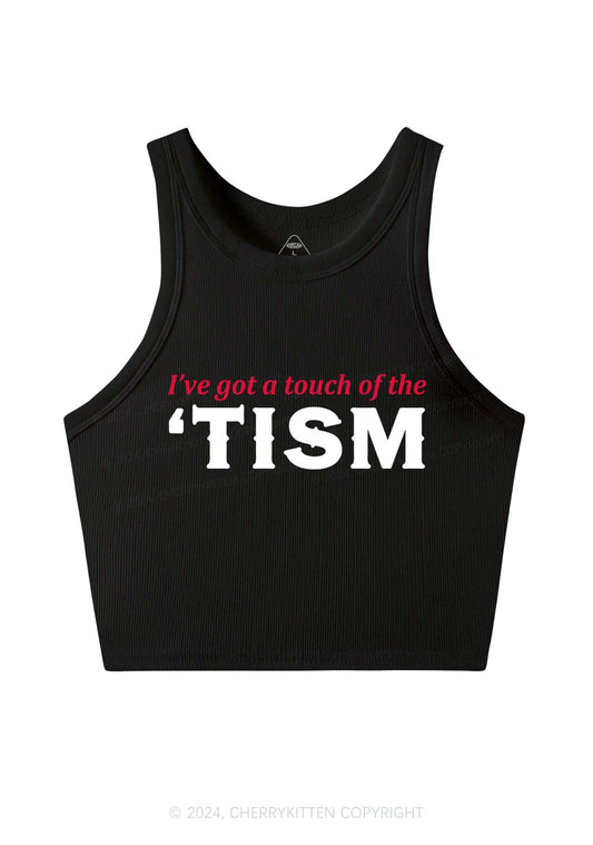 Got A Touch Of TISM Y2K Crop Tank Top Cherrykitten