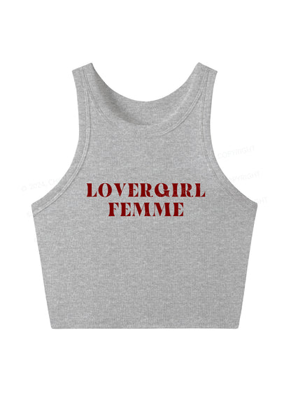 Lovergirl Femme Y2K Crop Tank Top Cherrykitten