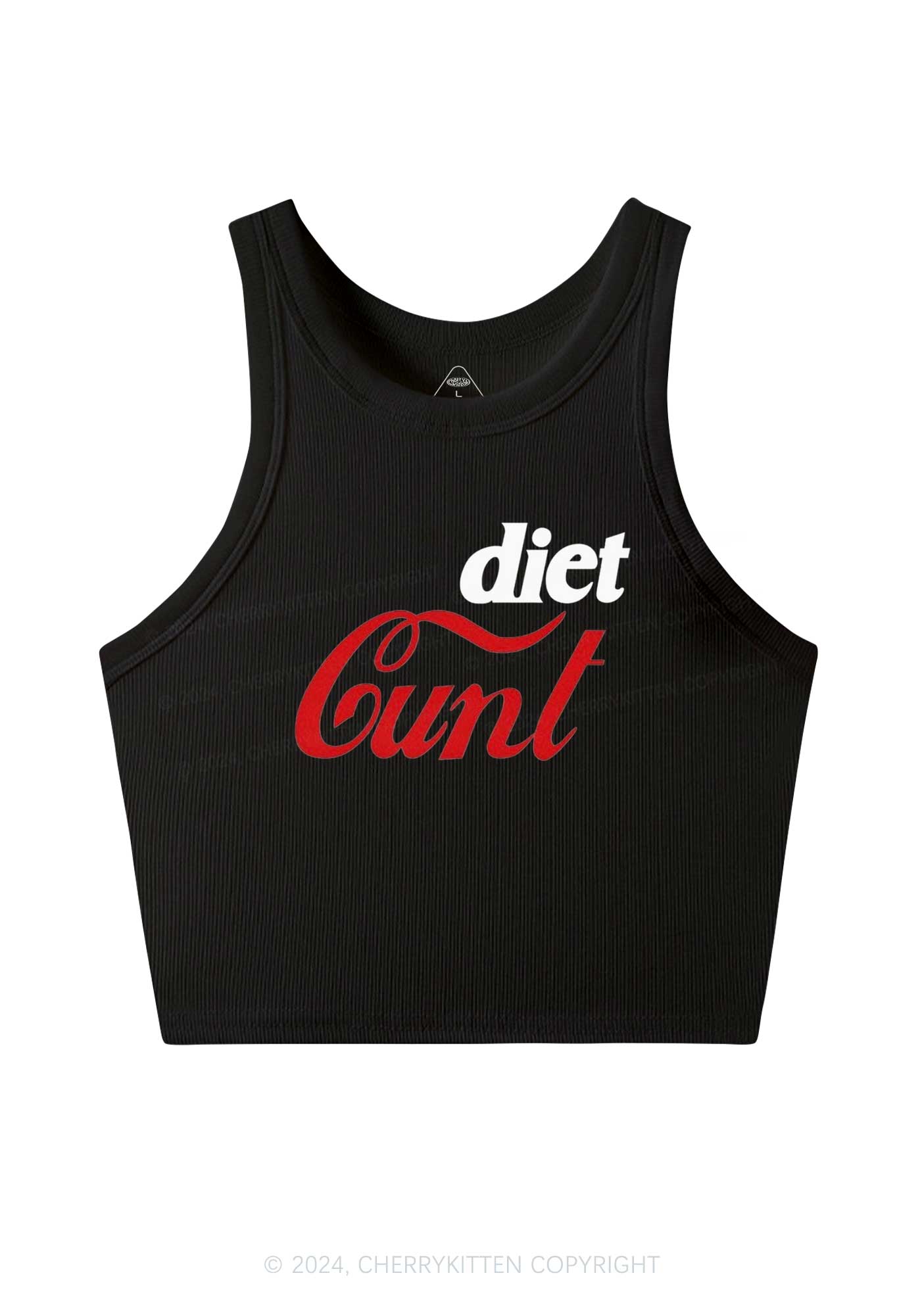 Diet Cxxt Y2K Crop Tank Top Cherrykitten