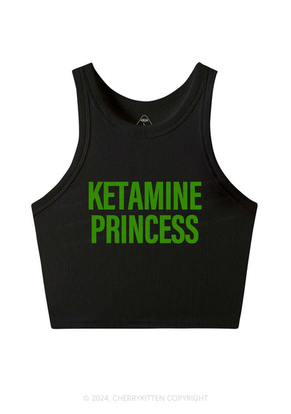 K Princess Y2K Crop Tank Top Cherrykitten