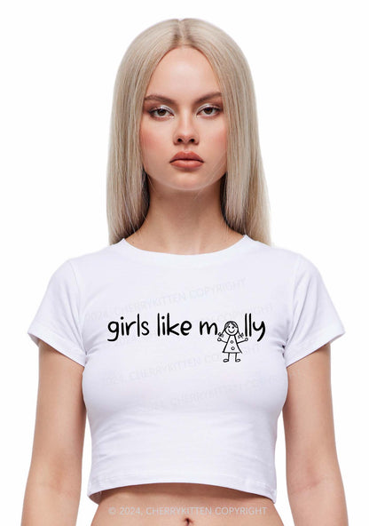 Girls Like Molly Y2K Baby Tee Cherrykitten