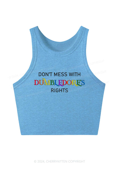 Dumbledore's Rights Y2K Crop Tank Top Cherrykitten