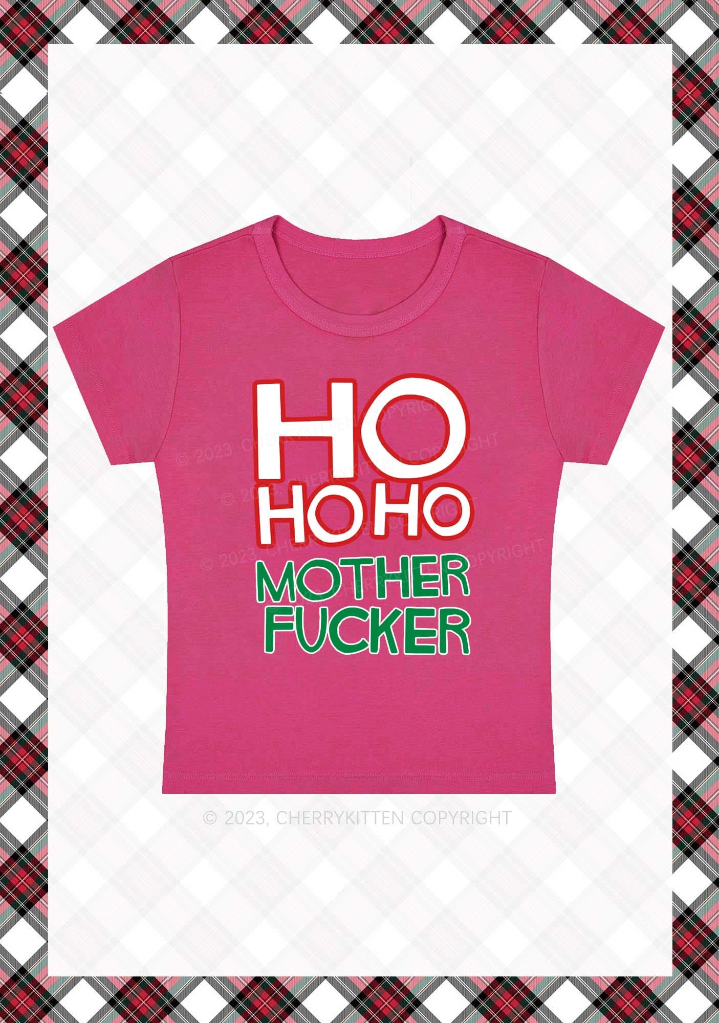 HOHOHO Christmas Baby Tee Cherrykitten