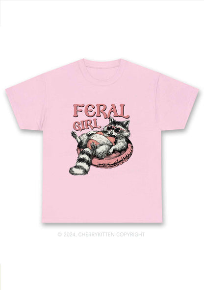 Feral Girl Y2K Chunky Shirt Cherrykitten