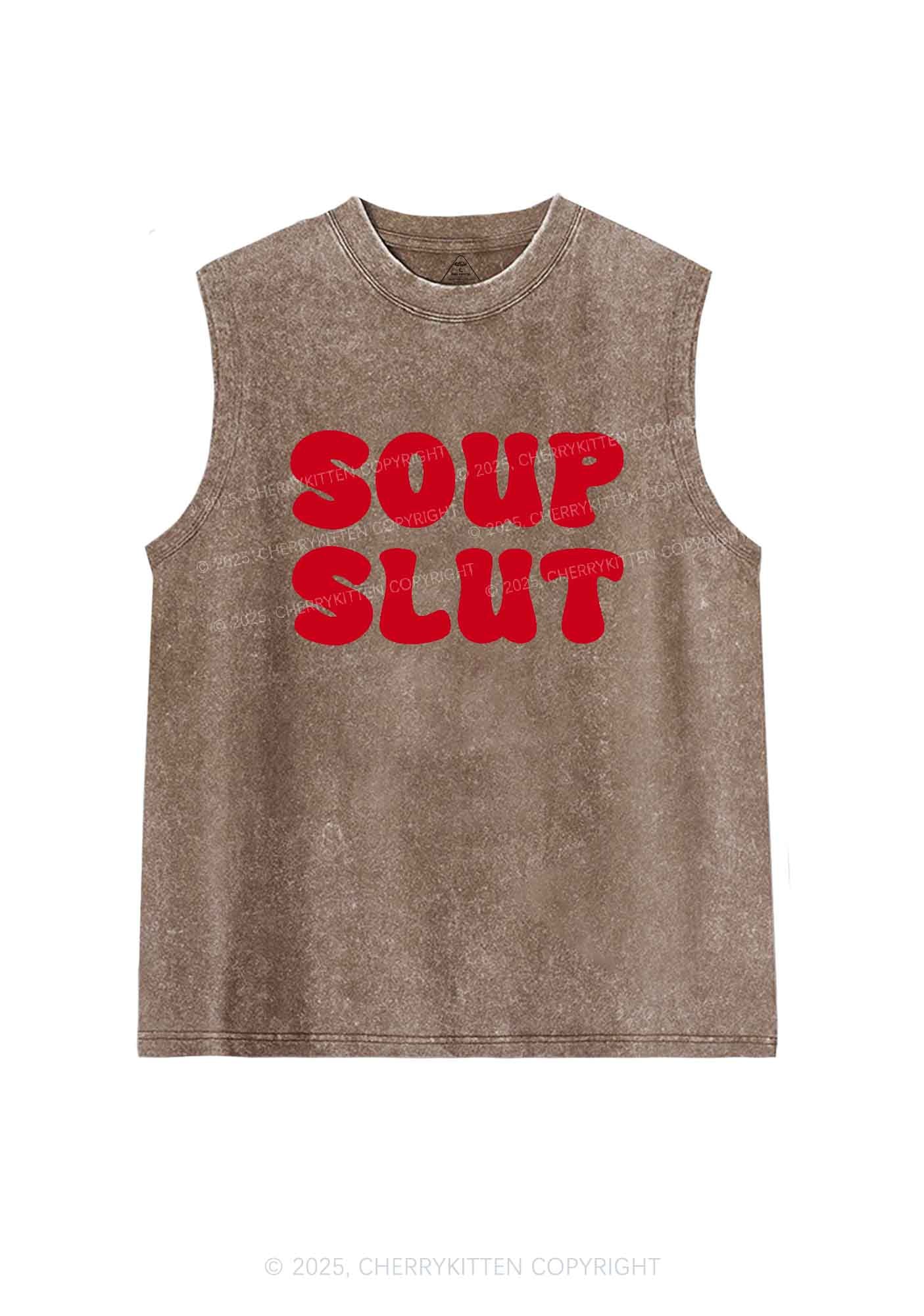 Soup Slxt Y2K Washed Tank Cherrykitten