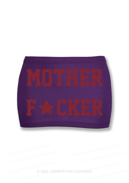 Motherfxcker Y2K Mini Hip Skirt Cherrykitten