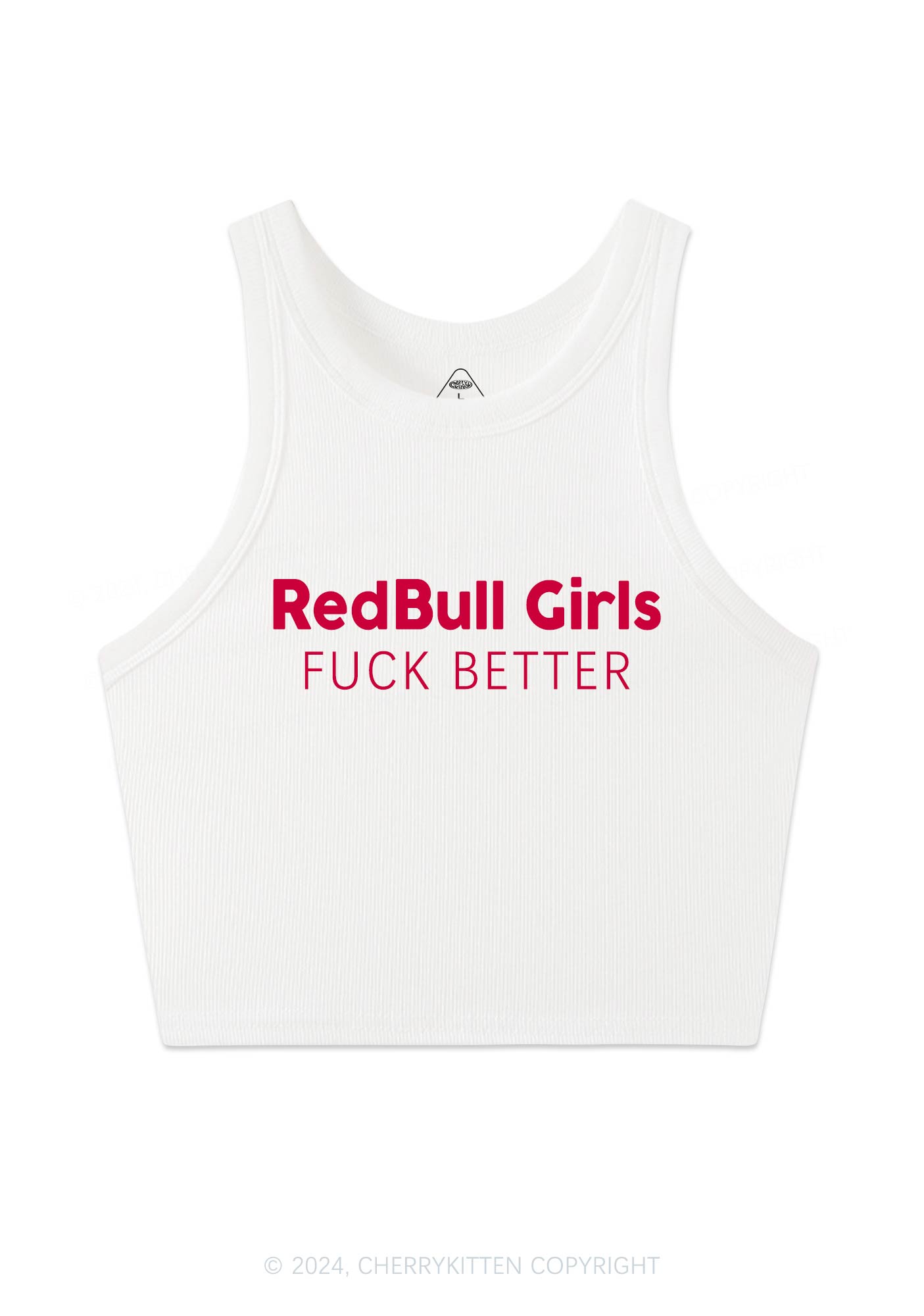 Redbull Girls Y2K Crop Tank Top Cherrykitten