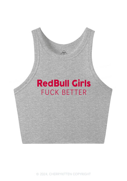 Redbull Girls Y2K Crop Tank Top Cherrykitten