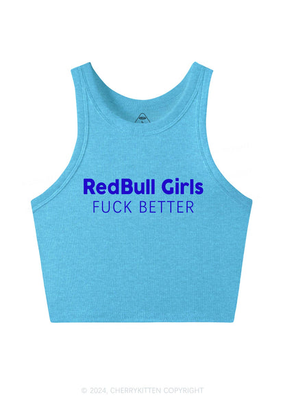 Redbull Girls Y2K Crop Tank Top Cherrykitten