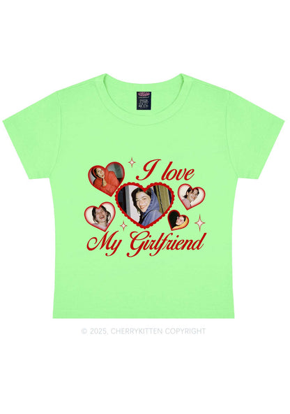 Custom Boyfriend Photos Y2K Valentine's Day Baby Tee Cherrykitten