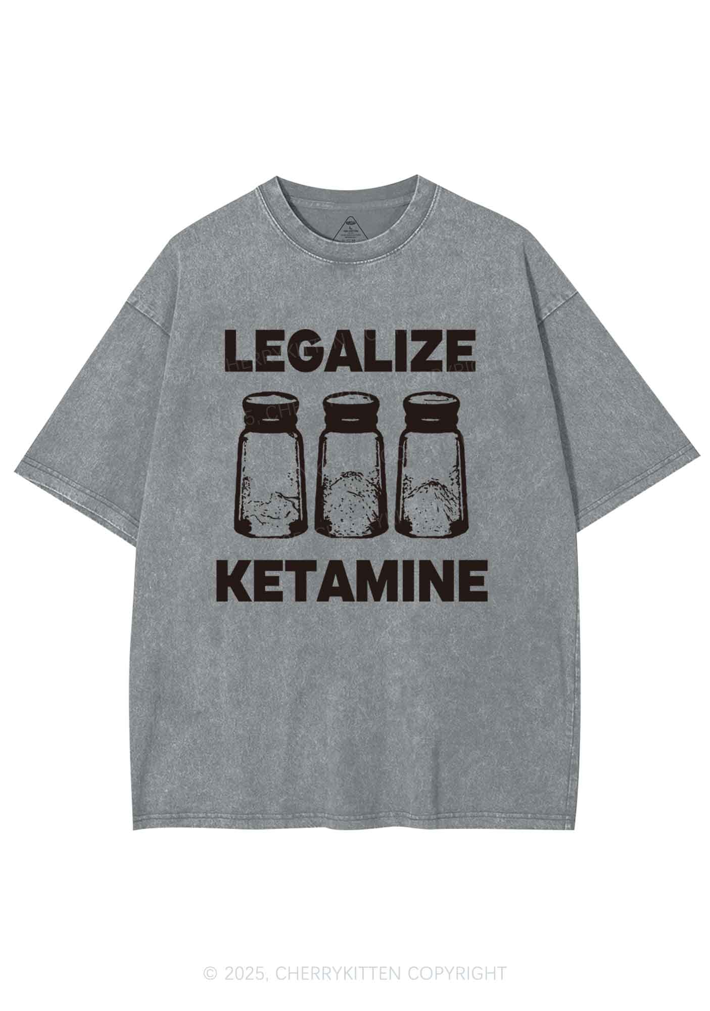 Legalize K Y2K Washed Tee Cherrykitten