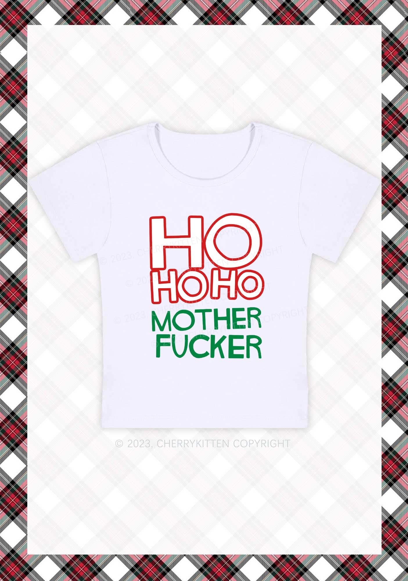 HOHOHO Christmas Baby Tee Cherrykitten