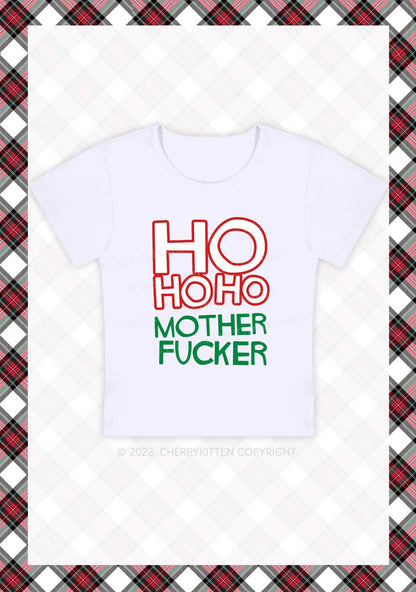 HOHOHO Christmas Baby Tee Cherrykitten