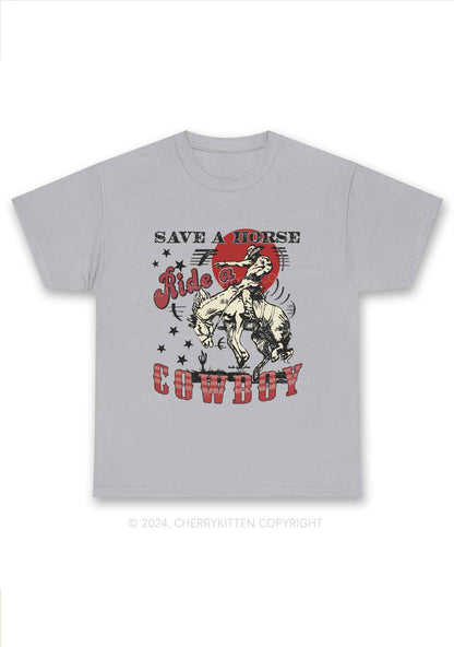 Ride A Cowboy Y2K Chunky Shirt Cherrykitten