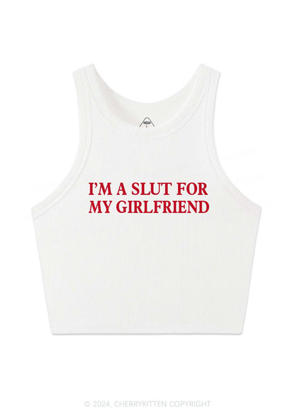 Slxt For My Girlfriend Y2K Valentine's Day Crop Tank Top Cherrykitten