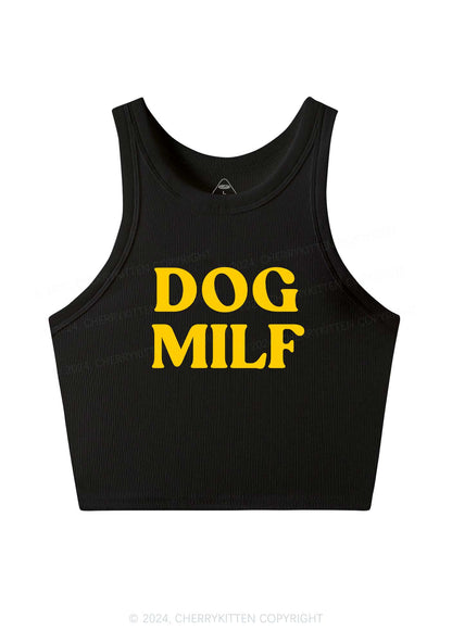 Dog Mxxf Y2K Crop Tank Top Cherrykitten