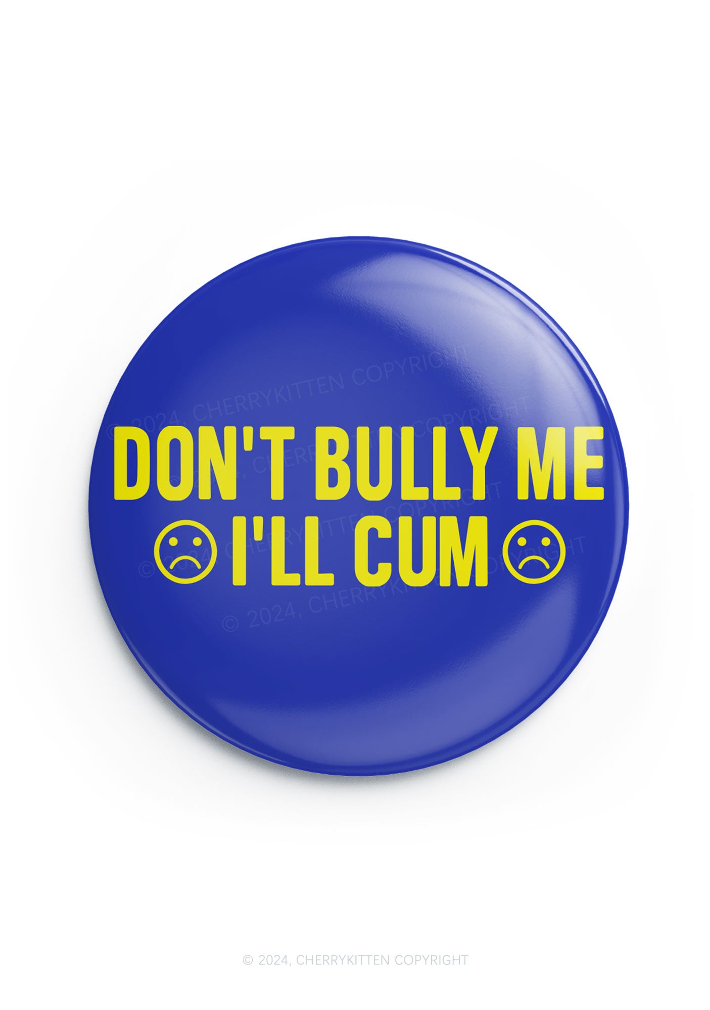 Don't Bully Me 1Pc Y2K Pin Cherrykitten