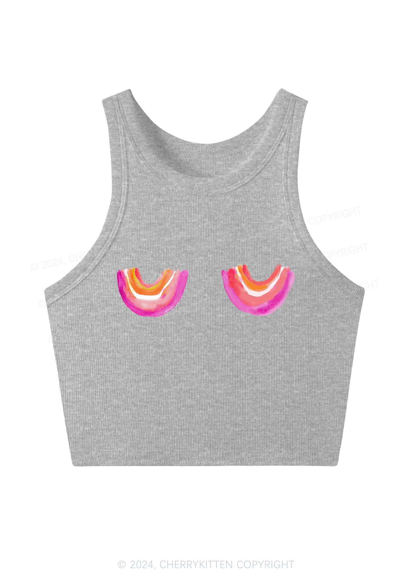 Lesbian Bxxb Y2K Crop Tank Top Cherrykitten