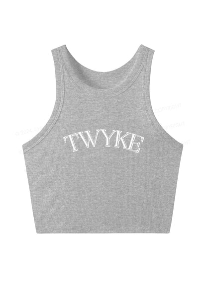 TWYKE Y2K Crop Tank Top Cherrykitten