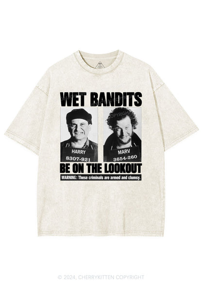 Christmas Wet Bandits Y2K Washed Tee Cherrykitten