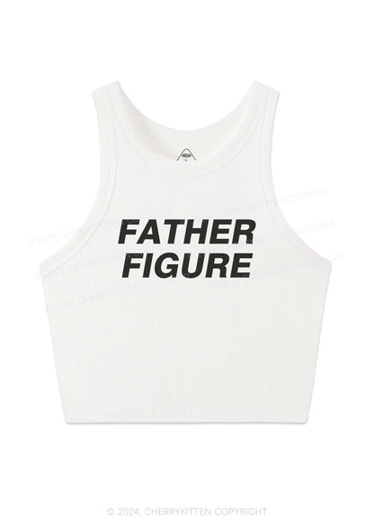 Father Figure Y2K Crop Tank Top Cherrykitten