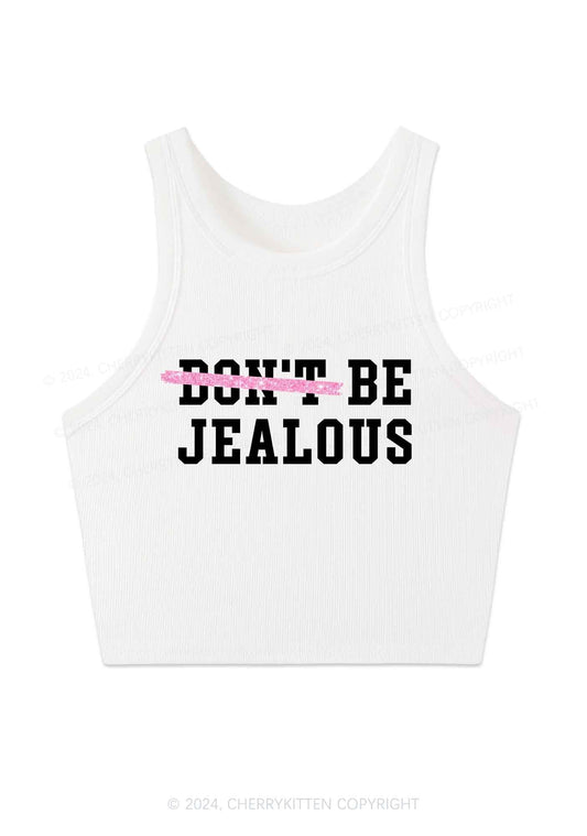 Be Jealous Y2K Crop Tank Top Cherrykitten