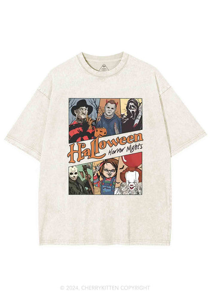 Halloween Horror Nights Y2K Washed Tee Cherrykitten