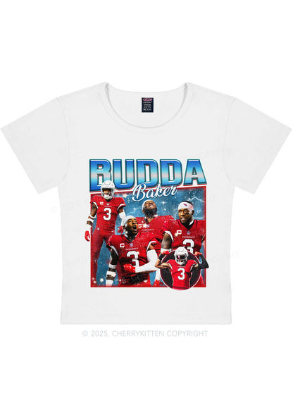 Blue Budda Y2K Super Bowl Baby Tee Cherrykitten