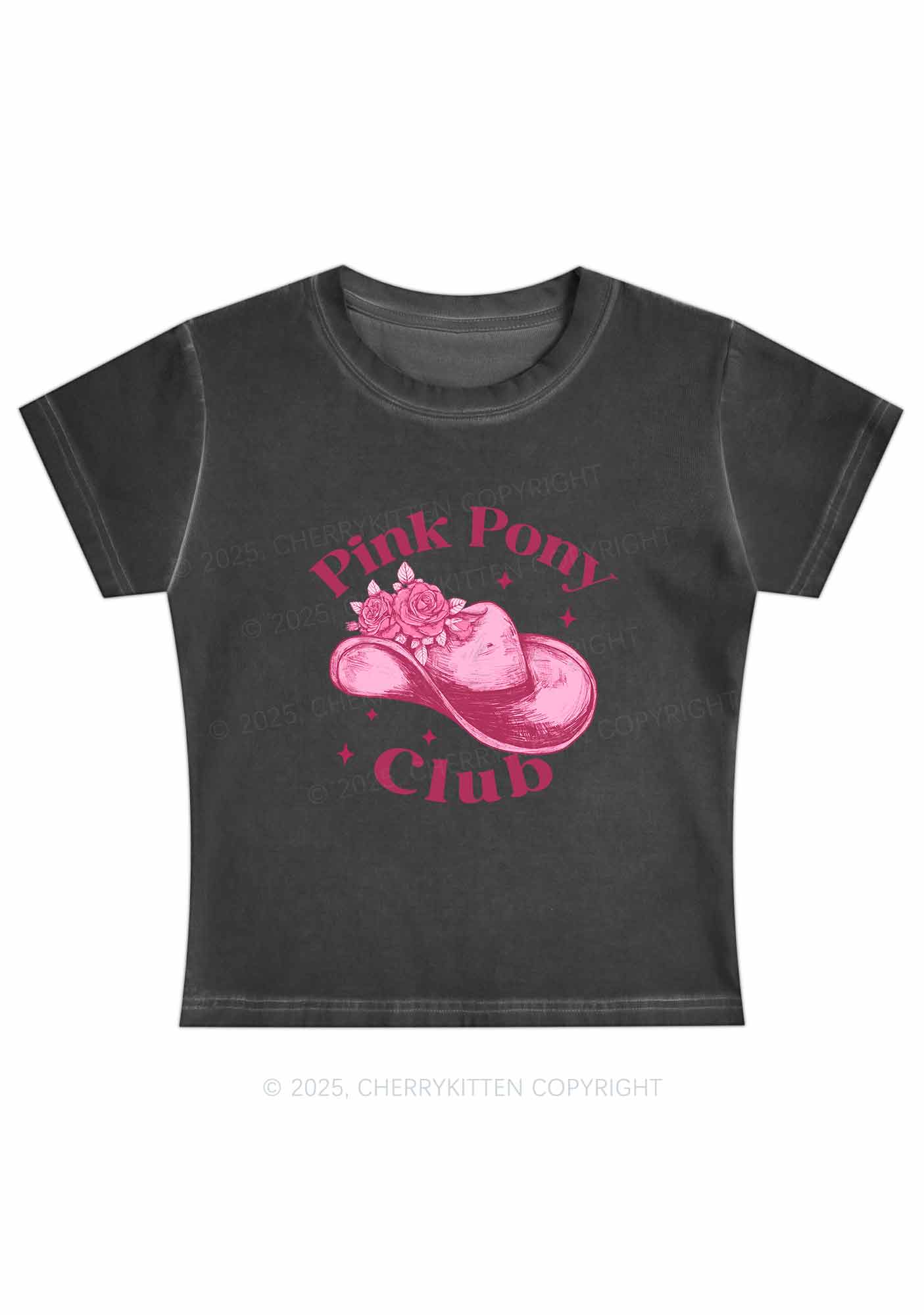 Pink Pony Club Y2K Vintage Classic Tee Cherrykitten