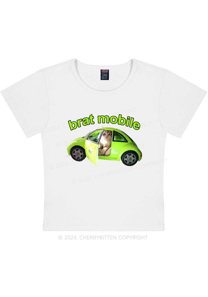 Curvy Brat Mobile Y2K Baby Tee Cherrykitten