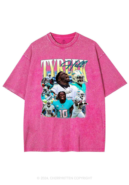 Yellow Hill Y2K Super Bowl Washed Tee Cherrykitten