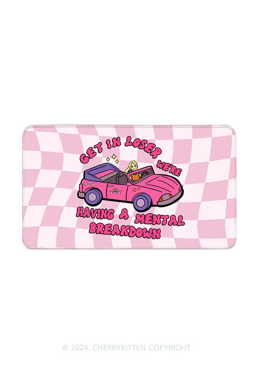 Get In Y2K Desk Mat Cherrykitten