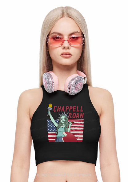 CR Statue Y2K Crop Tank Top Cherrykitten