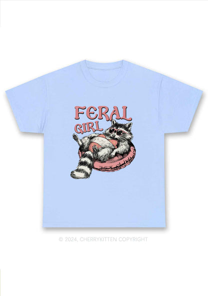 Feral Girl Y2K Chunky Shirt Cherrykitten