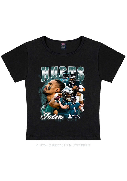 Hurts Y2K Super Bowl Baby Tee Cherrykitten