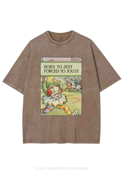 Born To Jest Y2K Washed Tee Cherrykitten