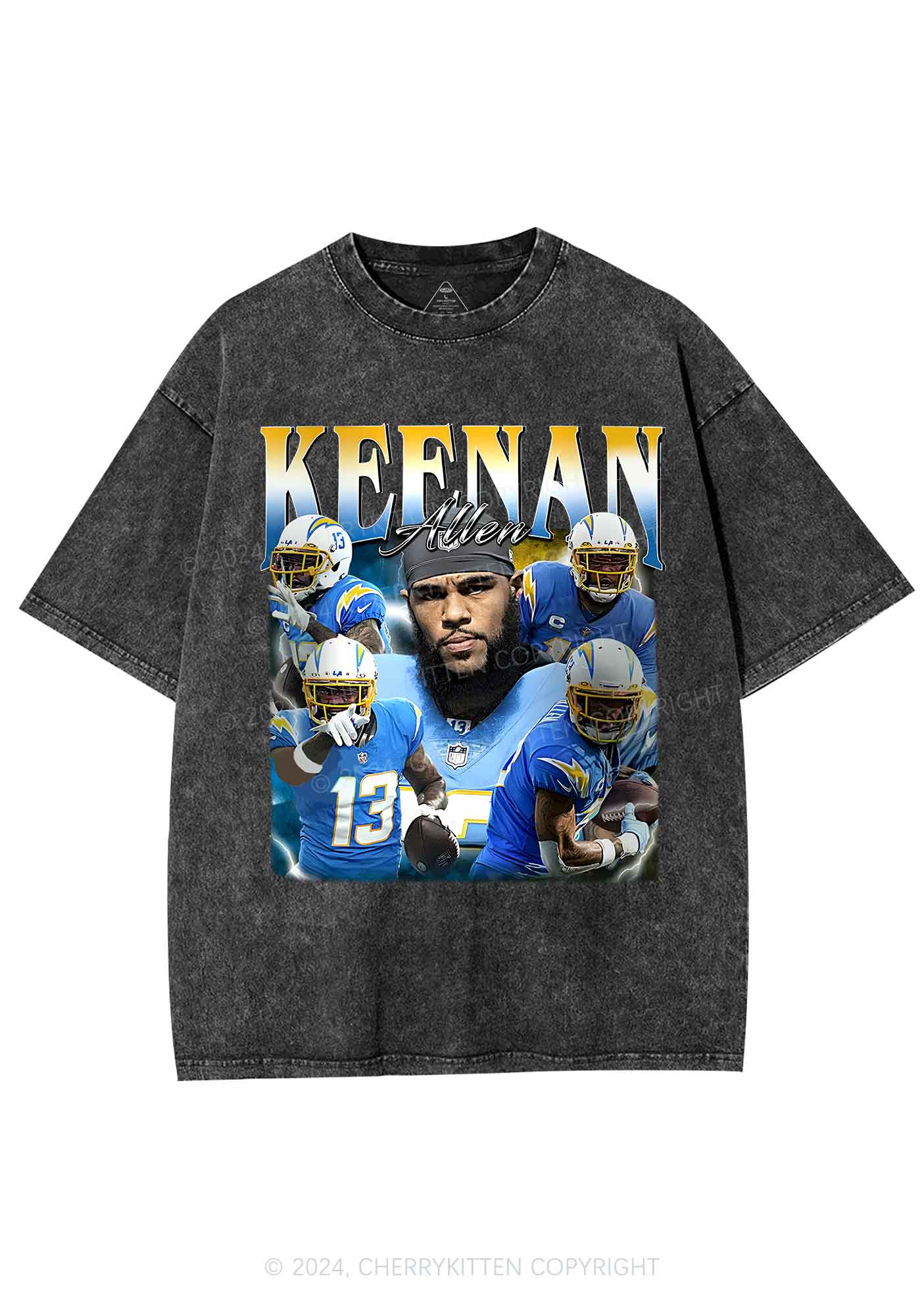 Vintage Keenan Y2K Super Bowl Washed Tee Cherrykitten