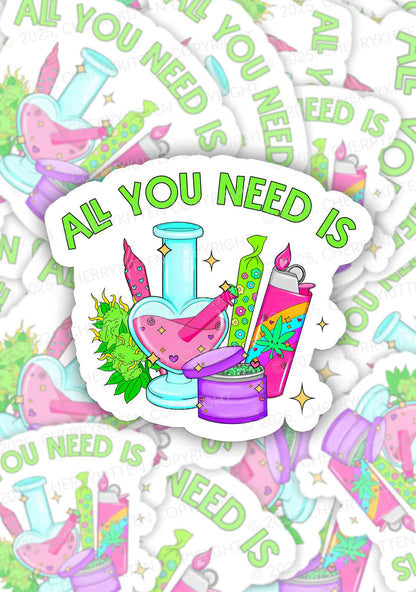 All You Need Is 1Pc Y2K Sticker Cherrykitten