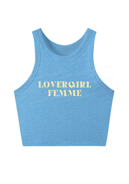 Lovergirl Femme Y2K Crop Tank Top Cherrykitten