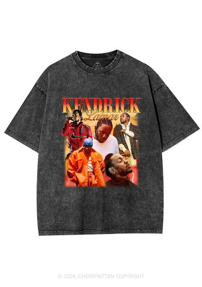 American Rapper Y2K Super Bowl Washed Tee Cherrykitten