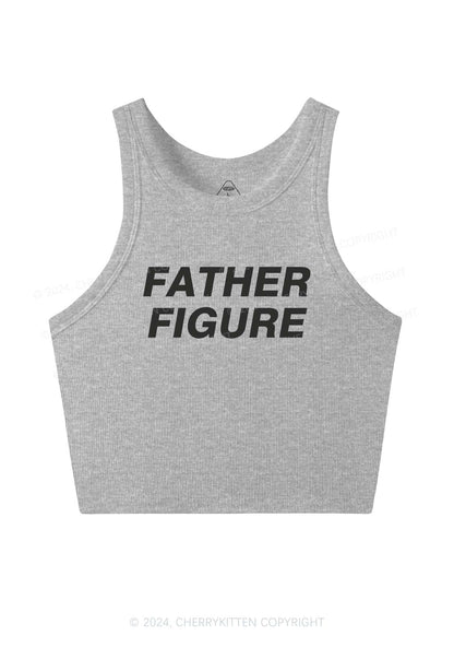 Father Figure Y2K Crop Tank Top Cherrykitten