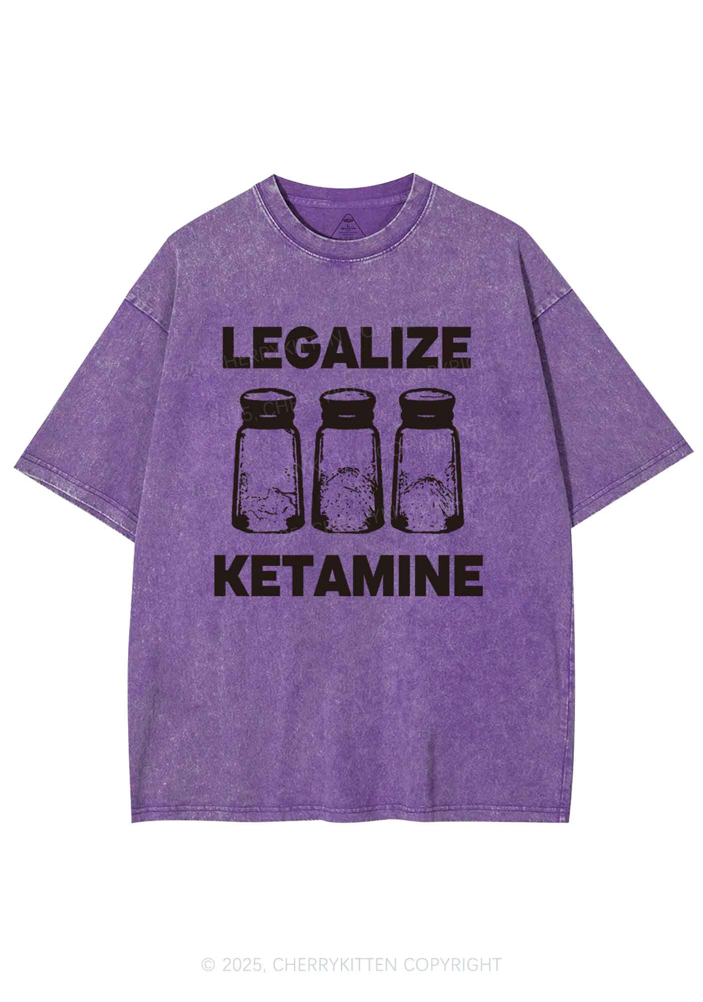 Legalize K Y2K Washed Tee Cherrykitten