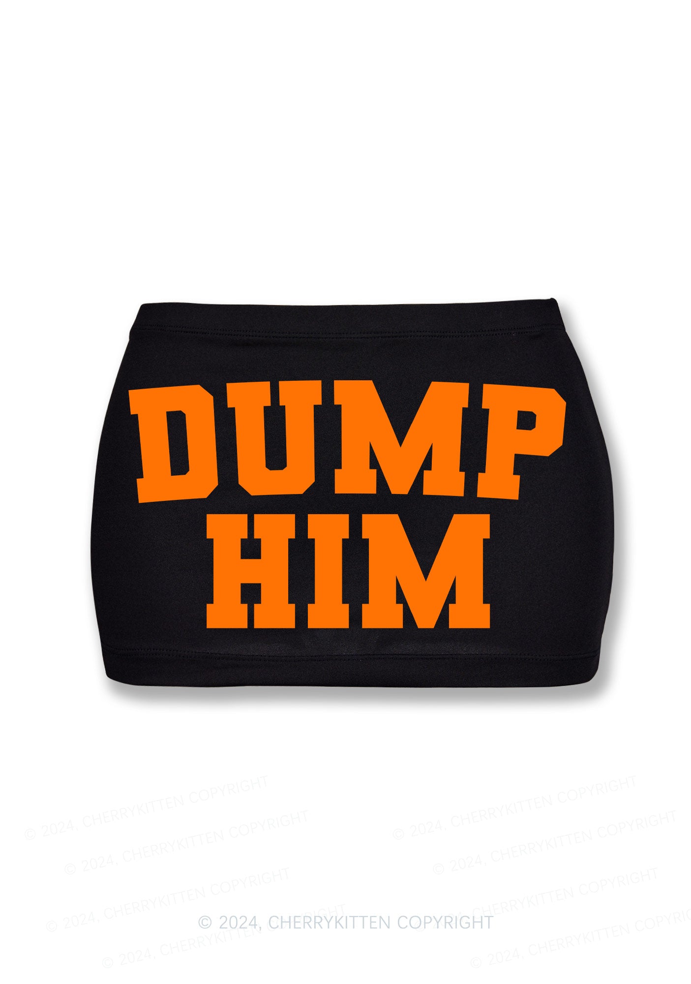 Dump Him Y2K Mini Hip Skirt Cherrykitten