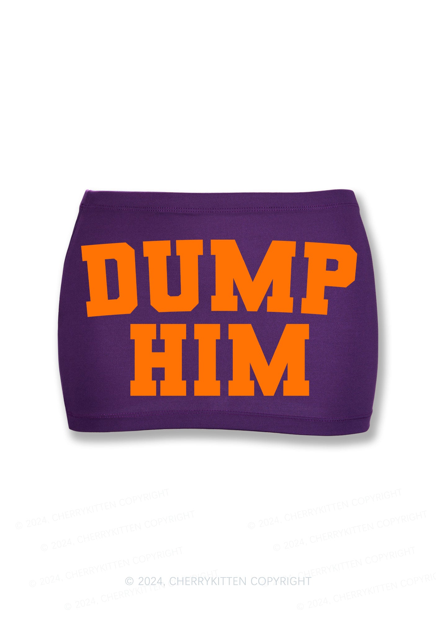 Dump Him Y2K Mini Hip Skirt Cherrykitten