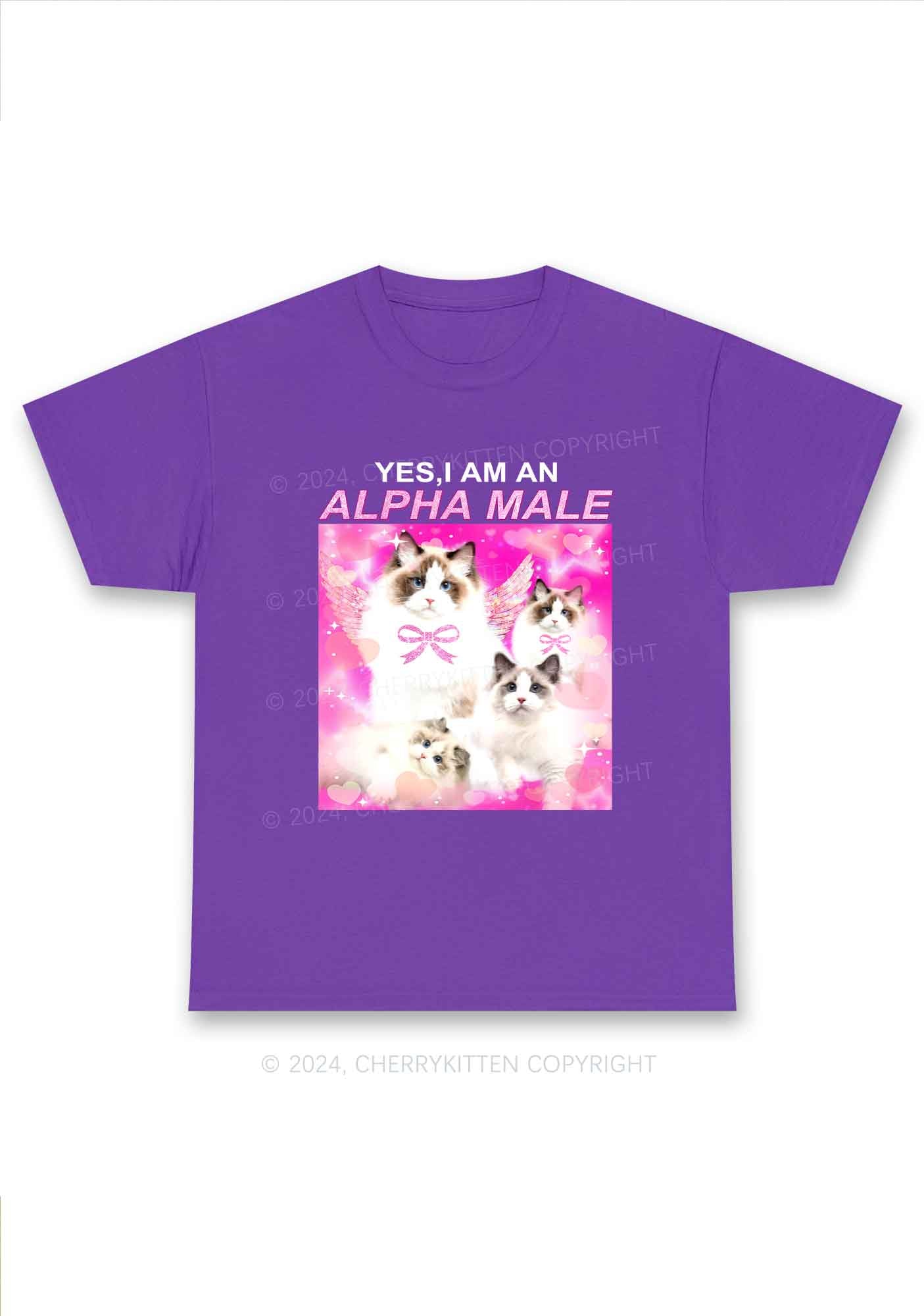 Alpha Male Y2K Chunky Shirt Cherrykitten