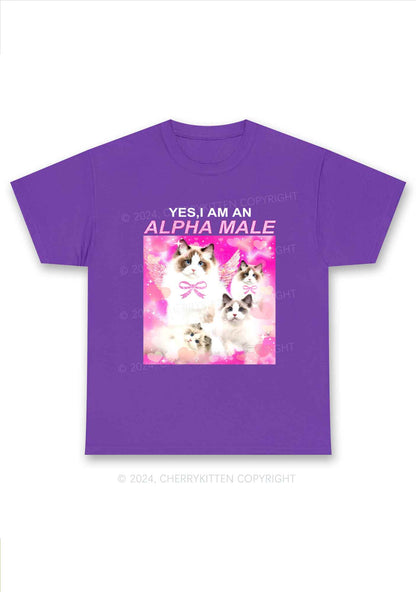 Alpha Male Y2K Chunky Shirt Cherrykitten