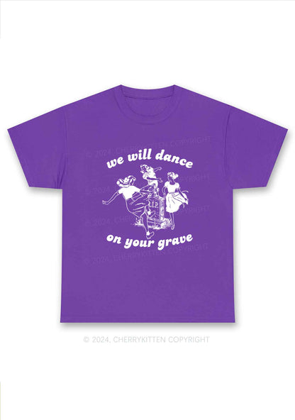 Dance On Your Grave Y2K Chunky Shirt Cherrykitten