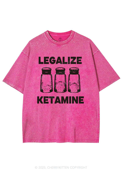 Legalize K Y2K Washed Tee Cherrykitten